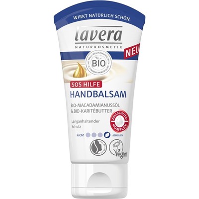 Lavera (Лавера)  Bio-Macadamia (Макадамия) nussol & Bio-Karitebutter Handbalsam Крем-бальзам для рук SOS Hilfe, 50 мл