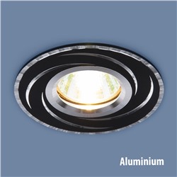 Алюминиевый точечный светильник 2002 MR16 BK/SL черный/серебро