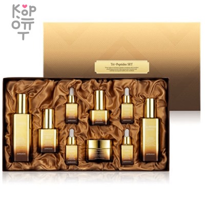 JaHwangSu Tri-Peptide Wrinkle 7 Set - Омолаживающий набор для лица с 3-мя видами Пептидов.,