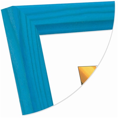 Рамка для сертификата Светосила Радуга 21x30 (A4) голубой, сосна со стеклом		артикул 5-34302