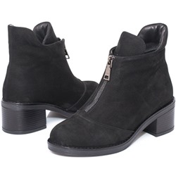 Женские кожаные ботинки Lacs LA20579 Черный Нубук: Под заказ