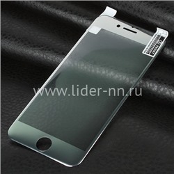 Гибкое стекло для   iPhone8 Plus на экран (без упаковки) серебро