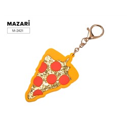 Брелок для ключей PIZZA ПВХ Mazari M-2421*/48/Китай
