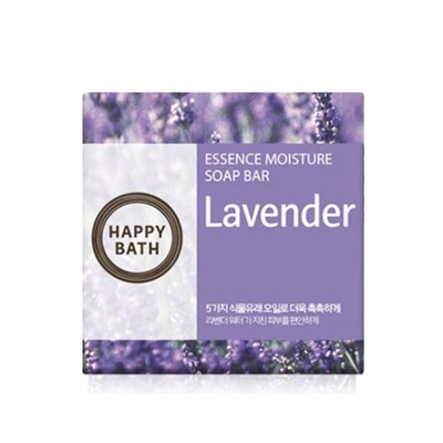 Happy Bath Herb Lavender Арома -мыло с экстрактом лаванды 90g