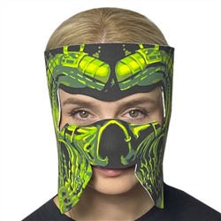 Крутая защитная маска Skulskinz Monstro - Легкая и удобная маска с крутым принтом сможет обеспечить надежную защиту в период пандемии. Топ-вариант маски для защиты от коронавируса, занятий спортом и повседневного ношения №36