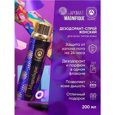 Дезодорант Aleda женский Magnifique 200мл