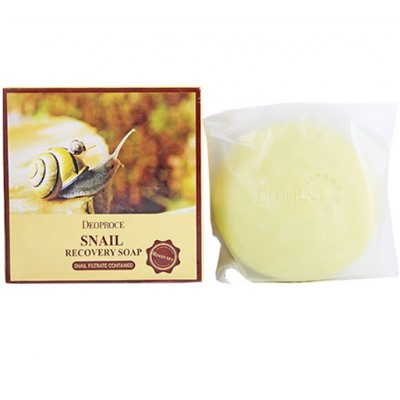 Мыло с улиточным муцином Soap Snail, DEOPROCE   100 г