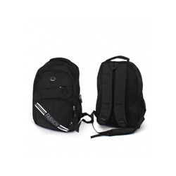Рюкзак SAL-8203,  молодежный,  2отд,  1внут+5внеш.карм,  черный/серый 241313