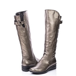 Женские кожаные сапоги Tacchi Grande TG4122 Платина: Под заказ