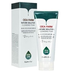 Пенка очищающая с центелой азиатской для проблемной кожи, Cica Farm Acne Foam Cleanser, FarmStay, 180 мл