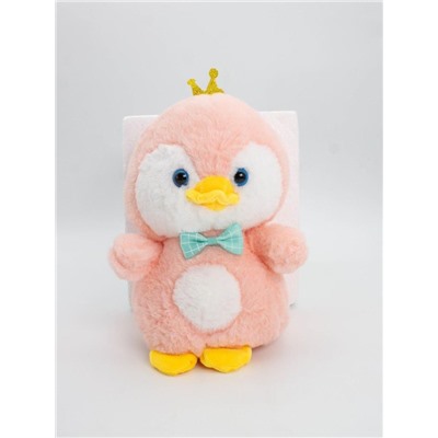 Мягкая игрушка "Penguin crown", pink