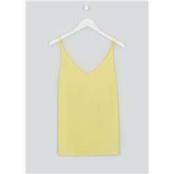 Yellow Double Strap Cami Top