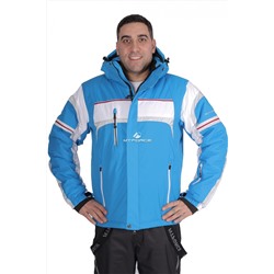 Мужская зимняя горнолыжная куртка синего цвета 1655S