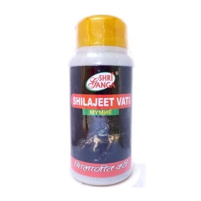 Шиладжит вати (Shilajeet vati), 300 таблеток - 100 грамм
