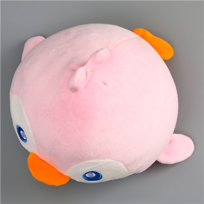 Мягкая игрушка «Пингвин», 19 см, цвет розово-белый