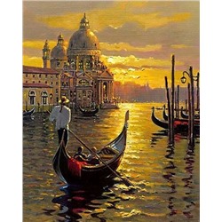 Картина по номерам 40х50 - Вечерняя Венеция