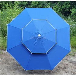 Зонт-пляжный DINIYA арт.8102 полуавт 47"(120см)Х8К двойной