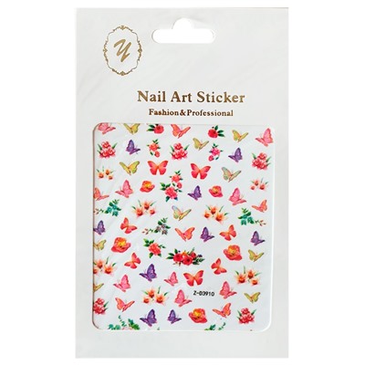 Nail Art Sticker, 2D стикер Z-D3910