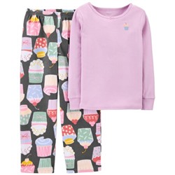Пижамы из 2-х частей Cupcake из хлопка и флиса