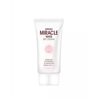 Крем для лица ББ осветляющий, MIRACLE WHITE B.B CREAM, GIINSU, 50 мл