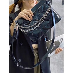Женская сумка кросс-боди из натуральной кожи, цвет черный