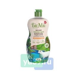 BioMio BIO-CARE Средство жидкое для мытья посуды с эфирным маслом Мандарина, 750 мл.