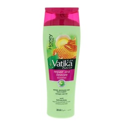 Dabur Vatika Naturals Honey and Egg Repair & Restore Shampoo 200ml / Шампунь Исцеление и Восстановление для Волос Мед и Яйцо 200мл