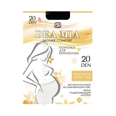 Колготки женские для беременных Dea Mia Mother Comfort 20 Conte Дроп