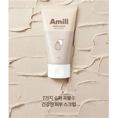 AML Глиняная маска AMILL SUPER GRAIN WASH-OFF PACK 100ml