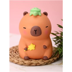 Копилка "Capybara turtle", brown (19,5 см), пластик