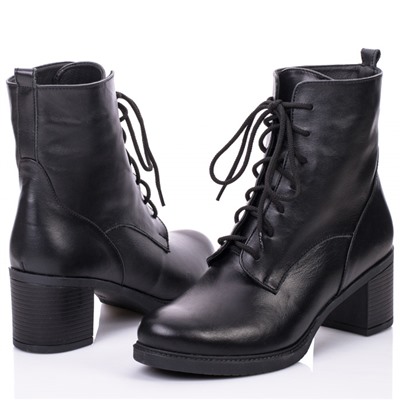 Женские кожаные ботинки Shik Shoes Shik4005 Черный: Под заказ