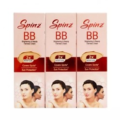 Набор для ухода за кожей Спинз (3 х 29 г), Spinz BB Cream Set, произв. CavinKare