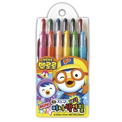 Pororo 12-цветные карандаши mini