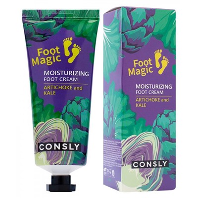 Крем для ног увлажняющий Moisturizing Foot Cream, CONSLY, 100 мл