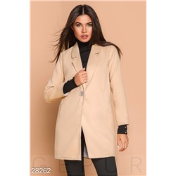 Лаконичное пальто-пиджак