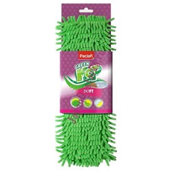 Сменная плоская насадка шенилл для швабры Green Mop Soft, PACLAN 1 шт