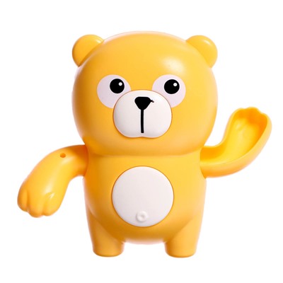 Заводная игрушка водоплавающая «Медвежонок», цвета МИКС