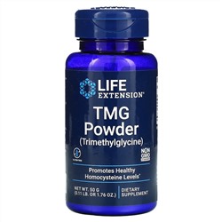 Life Extension, TMG порошок (триметилглицин), 50 г (1,76 унции)