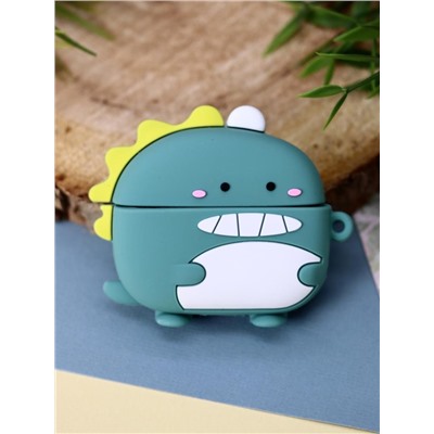 Чехол для AirPods Pro "Cute dinosaur", green