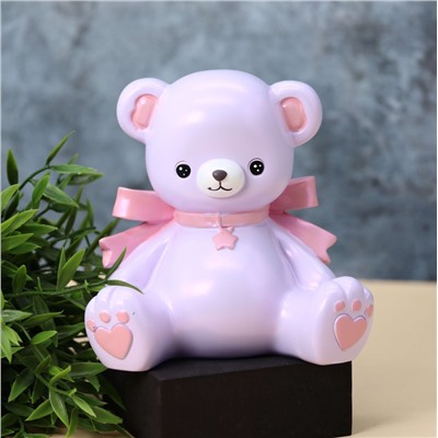 Копилка «Teddy bear», purple