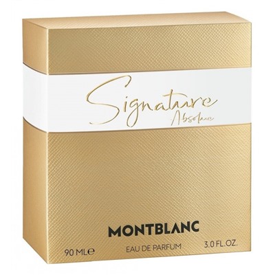 EU Montblanc Signature Absolue edp for women 90 ml