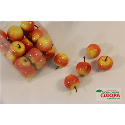 Яблочки наливные в тубе (D-3,5 см.) (упаковка 27 штук)