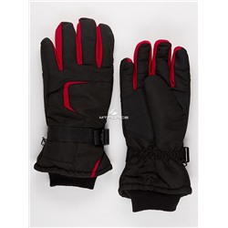 Мужские зимние горнолыжные перчатки красного цвета 907Kr