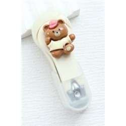 Маникюрный инструмент "Cute bear", white