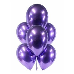 Шары Хром "Металлик purple" 10 шт.
