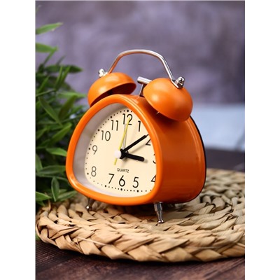 Часы-будильник "Time buddy", orange (12,5х9,5 см)