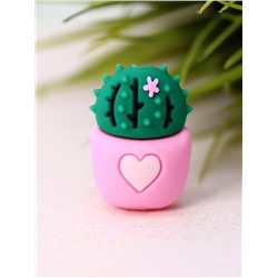 Защитная насадка для провода "Cactus love", pink