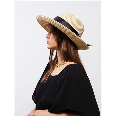 Biye Detaylı Hasır Kadın Şapka, LCW ACCESSORIES                                            
                                            Biye Detaylı Hasır Kadın Şapka