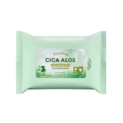 Missha Premium Cica Aloe Очищающие салфетки