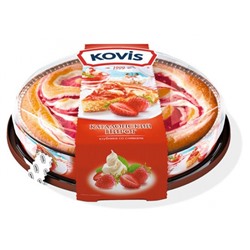 Пирог клубника со сливками Kovis 400 гр.